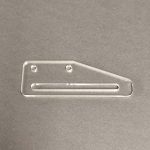 5mm öntött plexi alkatrész lézervágva.