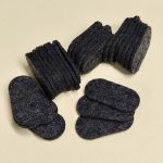 Lézervágott poliészter filc alkatrész.