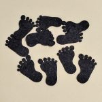 Lézervágott poliészter filc alkatrész.