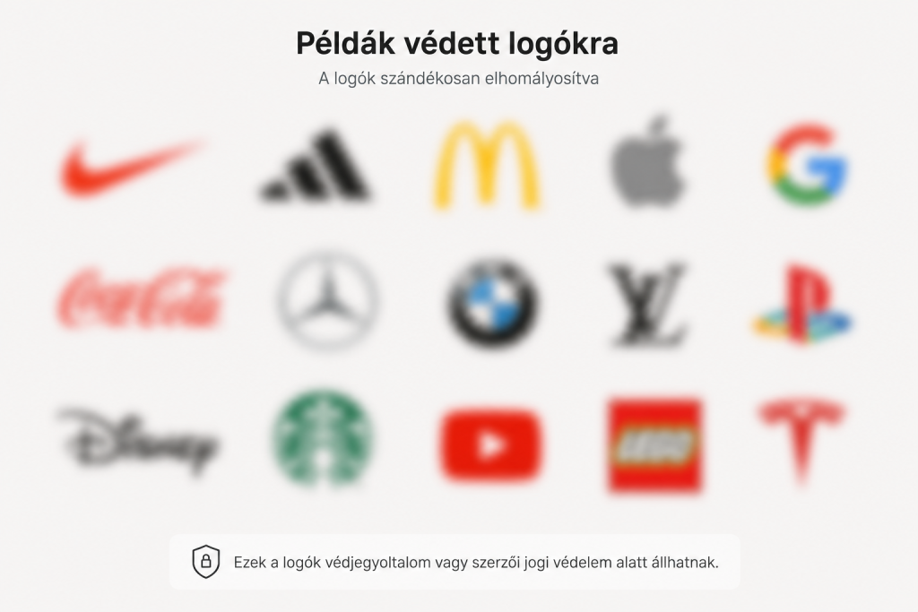 Védett logók